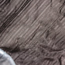 PRADA Tote Bag Leather Gray Silver Auth 146806-11