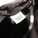 PRADA Tote Bag Leather Gray Silver Auth 146806-12