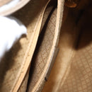 GUCCI Bamboo Backpack Suede Brown Gold 003 58 0016 Auth 146807-25