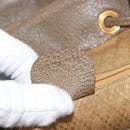 GUCCI Bamboo Backpack Suede Brown Gold 003 58 0016 Auth 146807-12