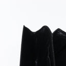 GUCCI Shoulder Bag Leather Vintage Black Gold Auth 146810-21