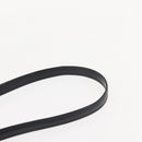 GUCCI Shoulder Bag Leather Vintage Black Gold Auth 146810-14