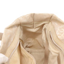 CHANEL New Travel Line Tote Bag Nylon Beige gold CC Auth 146811-20