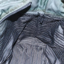 PRADA Tote Bag Nylon Khaki Silver Auth 146817-20