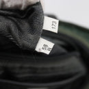 PRADA Tote Bag Nylon Khaki Silver Auth 146817-12