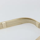 Salvatore Ferragamo Gancini Shoulder Bag Canvas Beige Gold Auth 146818-14