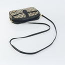 GUCCI GG Plus Supreme Shoulder Bag PVC Navy Gold Auth 146819-7