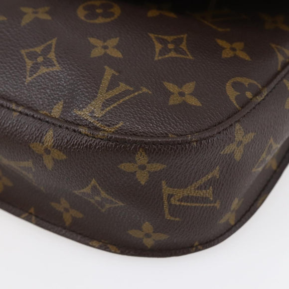 LOUIS VUITTON Monogram Saint Cloud GM Shoulder Bag M51242 LV Auth 146821