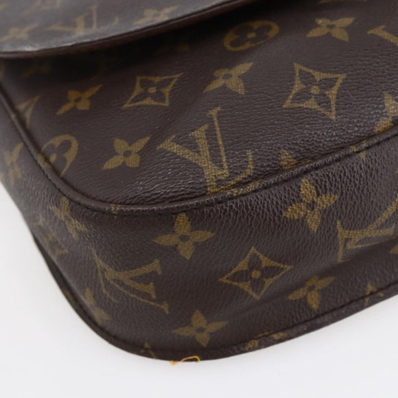 LOUIS VUITTON Monogram Saint Cloud GM Shoulder Bag M51242 LV Auth 146821