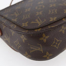 LOUIS VUITTON Monogram Saint Cloud GM Shoulder Bag M51242 LV Auth 146821-17