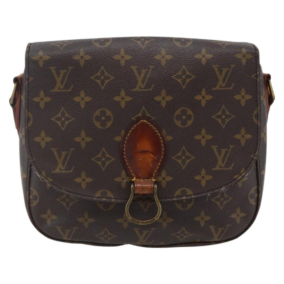 LOUIS VUITTON Monogram Saint Cloud GM Shoulder Bag M51242 LV Auth 146821