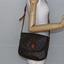 LOUIS VUITTON Monogram Saint Cloud GM Shoulder Bag M51242 LV Auth 146821-26