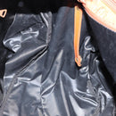 MCM Logogram Vicetos Boston Bag PVC Brown Gold Auth 146828-18