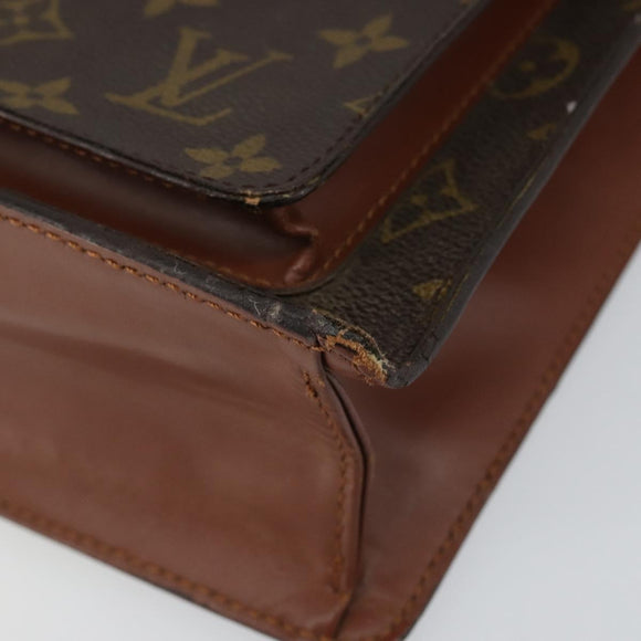 LOUIS VUITTON Monogram Monceau 28 Hand Bag M51185 LV Auth 146829