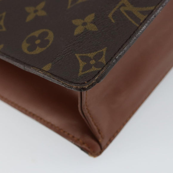 LOUIS VUITTON Monogram Monceau 28 Hand Bag M51185 LV Auth 146829