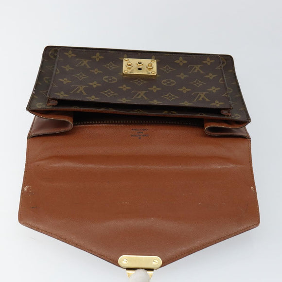 LOUIS VUITTON Monogram Monceau 28 Hand Bag M51185 LV Auth 146829