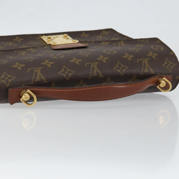 LOUIS VUITTON Monogram Monceau 28 Hand Bag M51185 LV Auth 146829