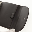 Christian Dior Trotter Canvas Day Planner Cover Dark Brown Silver Auth 146832V-8