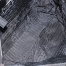 PRADA Hand Bag Nylon Black Silver Auth 146833-10