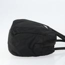 PRADA Hand Bag Nylon Black Silver Auth 146833-3