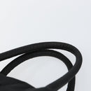 PRADA Hand Bag Nylon Black Silver Auth 146833-8