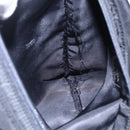 PRADA Shoulder Bag Nylon Black Silver Auth 146835-21