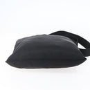 PRADA Shoulder Bag Nylon Black Silver Auth 146835-5