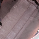 GUCCI GG Supreme Tote Bag PVC Beige Silver 111595 Auth 146837-11