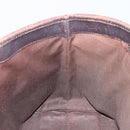 GUCCI GG Supreme Tote Bag PVC Beige Silver 111595 Auth 146837-19