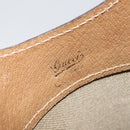 GUCCI GG Supreme Hand Bag PVC Leather Vintage Beige Auth 146840-11