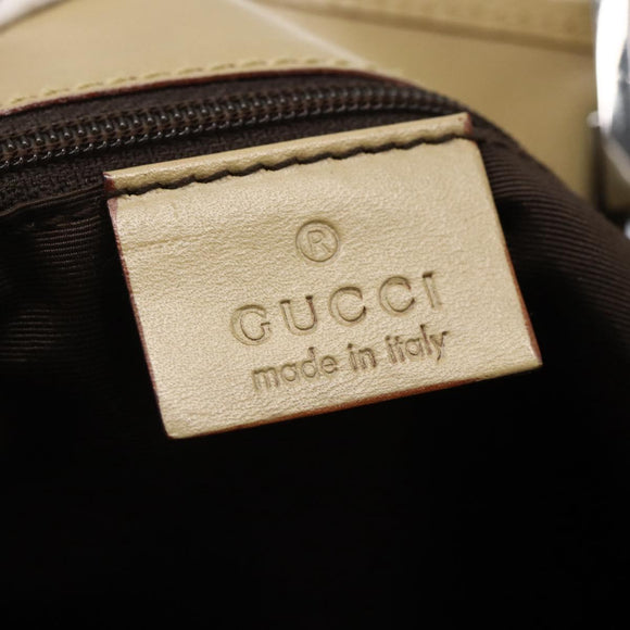 GUCCI GG Canvas Sherry Line Tote Bag Dark Brown 31242 Auth 146842