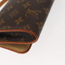 LOUIS VUITTON Monogram Pochette Twin GM Shoulder Bag M51852 LV Auth 146850-16