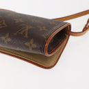 LOUIS VUITTON Monogram Pochette Twin GM Shoulder Bag M51852 LV Auth 146850-17