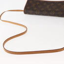 LOUIS VUITTON Monogram Pochette Twin GM Shoulder Bag M51852 LV Auth 146850-7