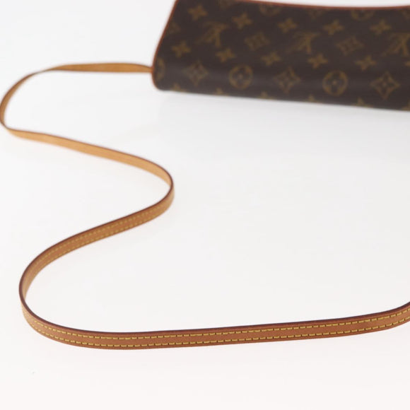 LOUIS VUITTON Monogram Pochette Twin GM Shoulder Bag M51852 LV Auth 146850