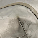 GUCCI GG Implementation Tote Bag Silver 197953 Auth 146864-16