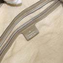 GUCCI GG Implementation Tote Bag Silver 197953 Auth 146864-18