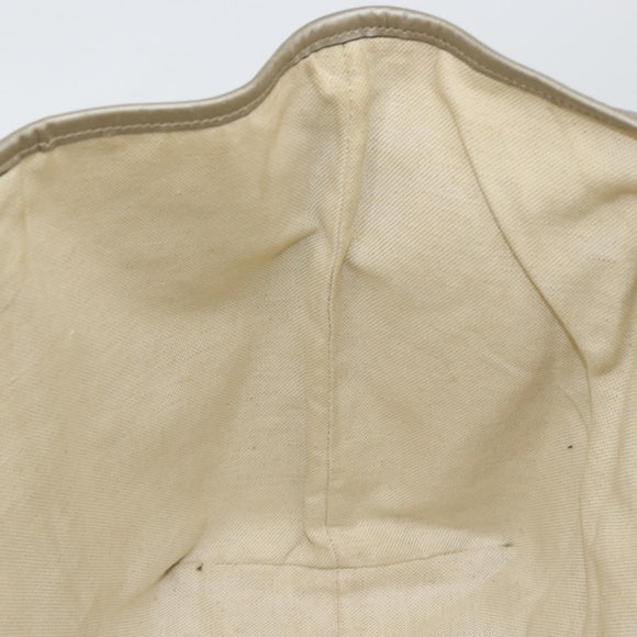 GUCCI GG Implementation Tote Bag Silver 197953 Auth 146864