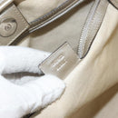 GUCCI GG Implementation Tote Bag Silver 197953 Auth 146864-12