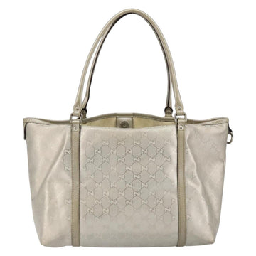 GUCCI GG Implementation Tote Bag Silver 197953 Auth 146864 - 0