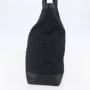 GUCCI GG Canvas Sherry Line Hand Bag Black 002 1093 Auth 146866-3