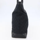 GUCCI GG Canvas Sherry Line Hand Bag Black 002 1093 Auth 146866-4