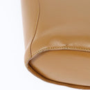 Christian Dior Shoulder Bag Leather Brown Gold Auth 146868-15