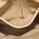 Christian Dior Shoulder Bag Leather Brown Gold Auth 146868-12