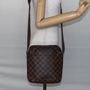 LOUIS VUITTON Damier Ebene Trotteur Beaubourg Shoulder Bag N41135 LV Auth 146870-23