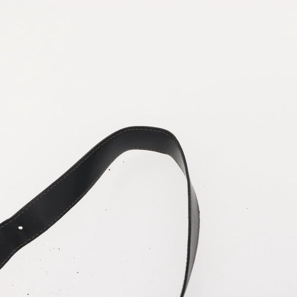 FENDI Pecan Canvas Shoulder Bag PVC Black Brown gold Auth 146873