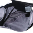 CHANEL Sports COCO Mark Shoulder Bag Canvas Beige Silver CC Auth 146878-22