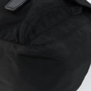 PRADA Shoulder Bag Nylon Black Silver Auth 146879-14