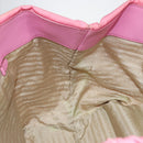 PRADA Hand Bag Nylon Pink Gold Auth 146881-19