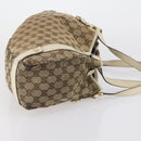 GUCCI GG Canvas Shoulder Bag 2 Set Red Gold Auth 146898-12